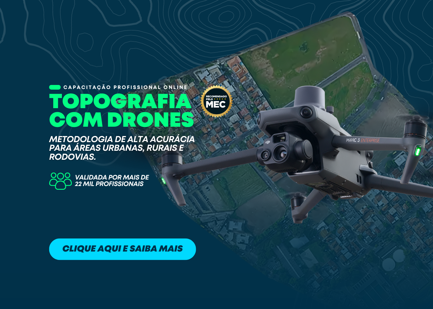 Curso Online - Topografia com Drones